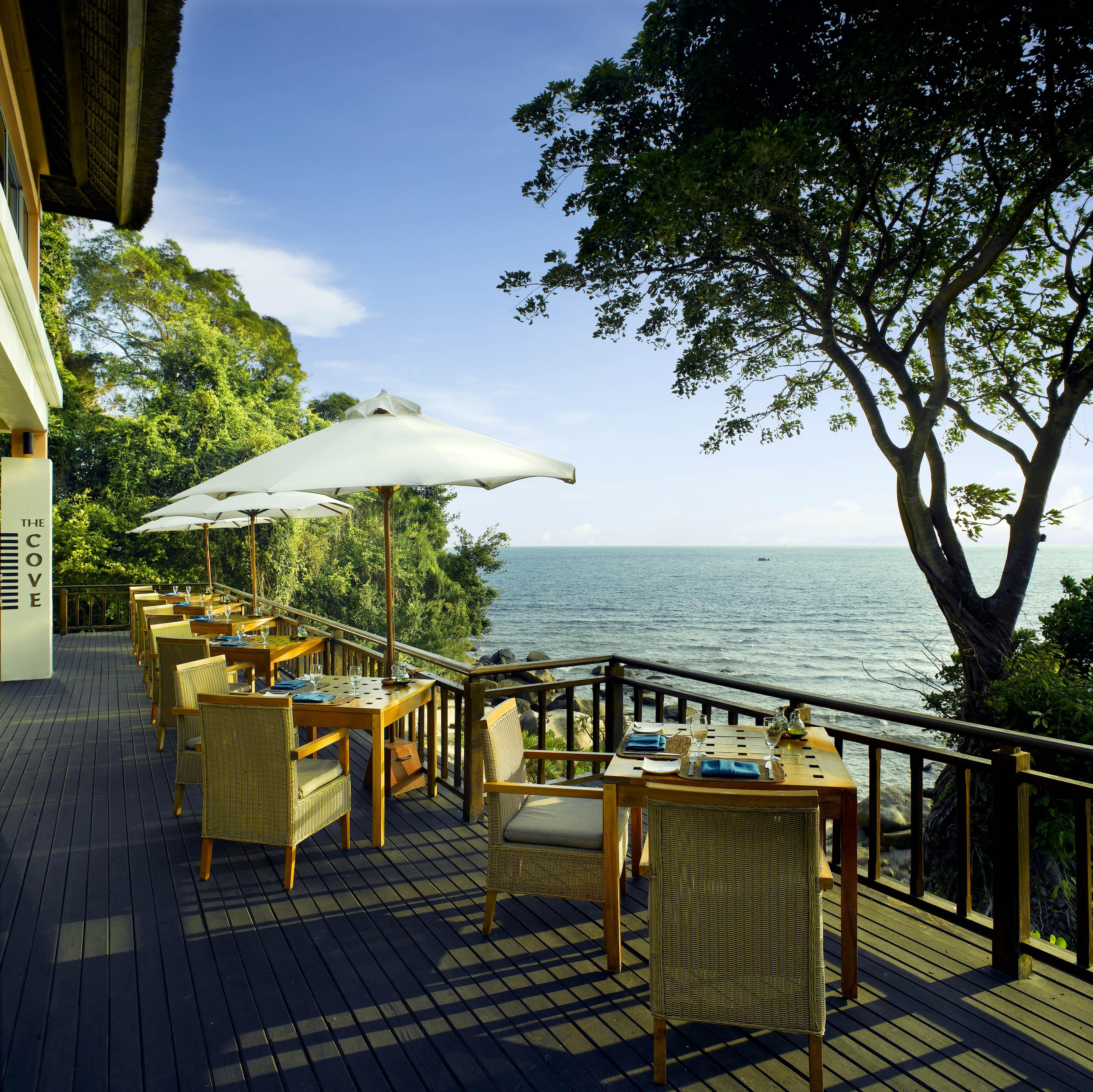 Отель Banyan Tree Bintan Лагой Ресторан фото
