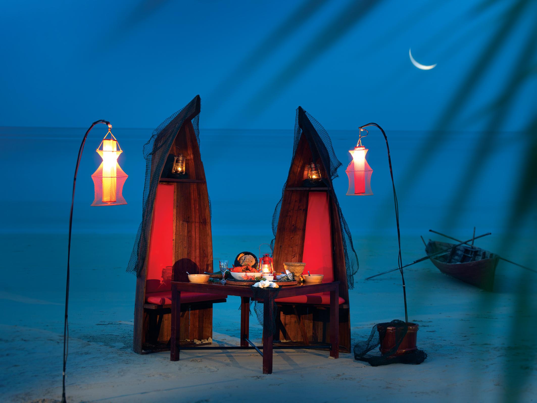 Отель Banyan Tree Bintan Лагой Ресторан фото